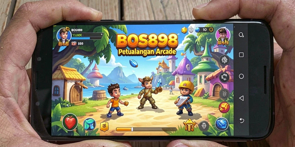 Tampilan seru dan penuh aksi dari gameplay BOS898 yang menarik.