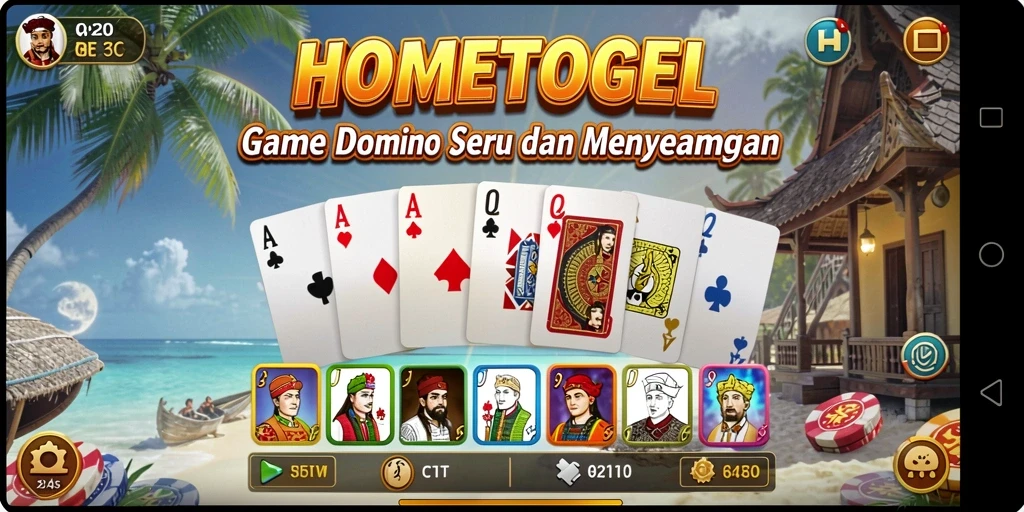 Tampilan gameplay HOMETOGEL yang menarik dan penuh aksi.