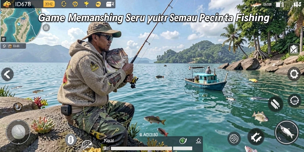 Tangkapan ikan besar dalam gameplay seru ID678.