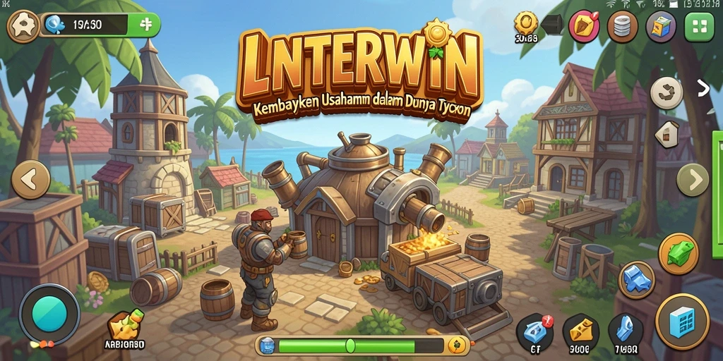 Tampilan gameplay LNTERWIN yang menarik dan interaktif.