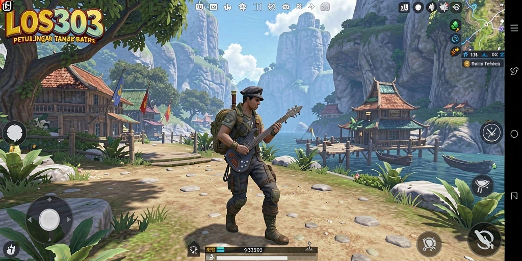 Tampilan gameplay LOS303 yang menakjubkan di dunia terbuka.