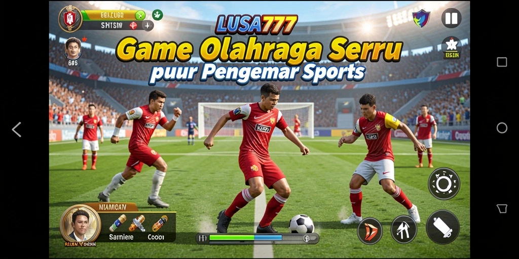 Gameplay seru dalam LUSA777 dengan aksi olahraga yang mendebarkan.