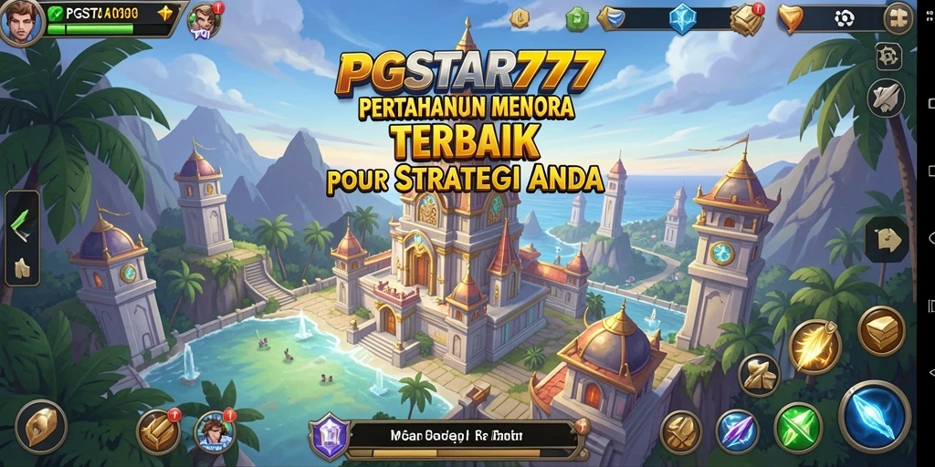 Tampilan mengesankan dari gameplay Tower Defense PGSTAR777.