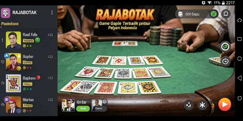 Tampilan gameplay RAJABOTAK yang seru dan interaktif.