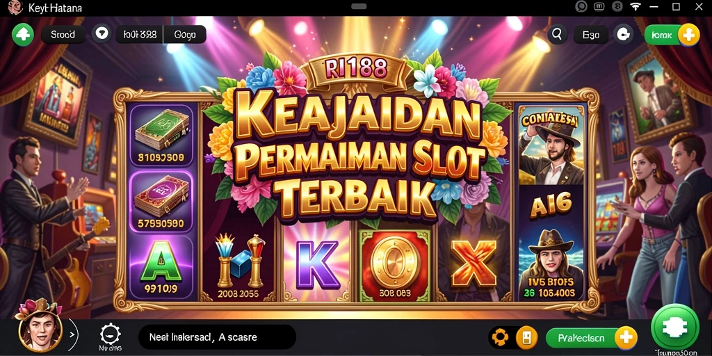 Screenshot gameplay RI188 menampilkan serunya bermain Slot.