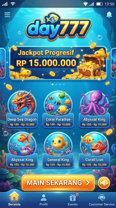 Pengguna sedang menelusuri berbagai aplikasi di platform day777.